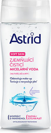 Astrid Apă micelară Curățare Soft Skin 200ml