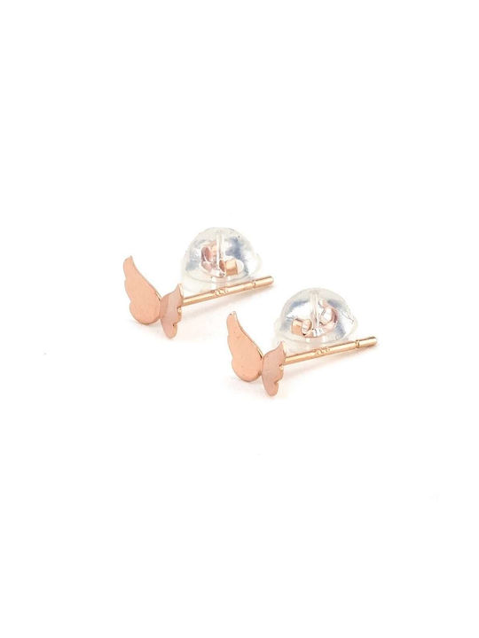 Goldsmith Earrings made of Pink Gold