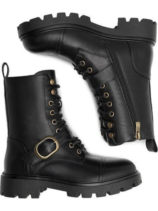 Stiefeletten Damen Schwarz