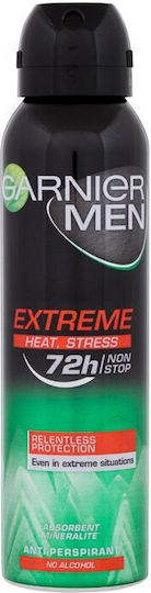 Garnier Men 72h Mineral Extreme Antiperspirant Αποσμητικό 72h σε Spray 150ml