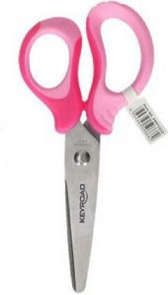 Keyroad Children's Scissors 14cm with Metallic Blade Blue 1pcs