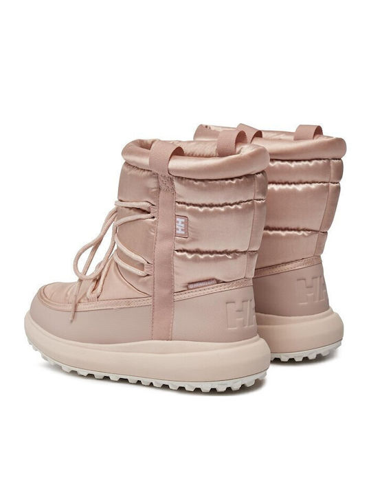 Stiefeletten Damen Rosa