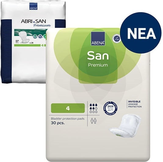 Abena San Premium No 4 Unisex Incontinence Pad 5 Drops 30pcs
