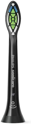Philips Sonicare W2 Optimal White Standard Ανταλλακτικές Κεφαλές για Ηλεκτρική Οδοντόβουρτσα Black HX6068/13 8τμχ