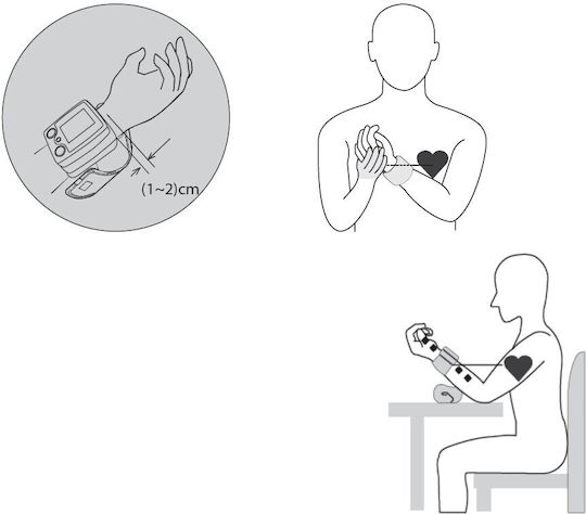 Wellion Wave Digital Blutdruckmessgerät Handgelenk