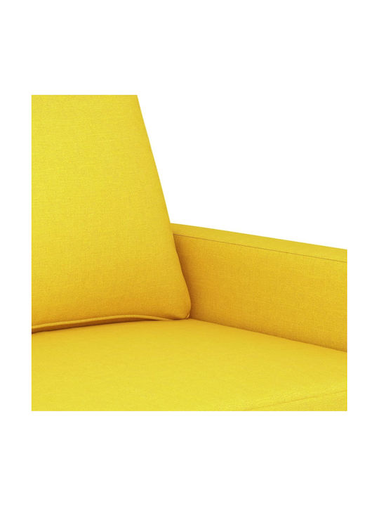 Canapea Cu Două Locuri Galben Deschis 158x77x80cm