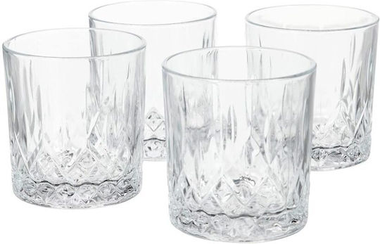 Set of Glasses Whiskey made of Glass 330ml 4pcs