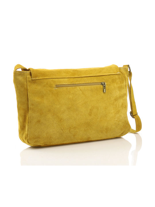 Passaggio Leather Leather Women's Bag Shoulder Yellow