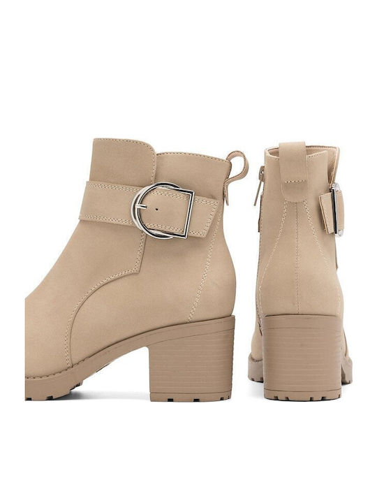 Women's Chelsea Boots Beige