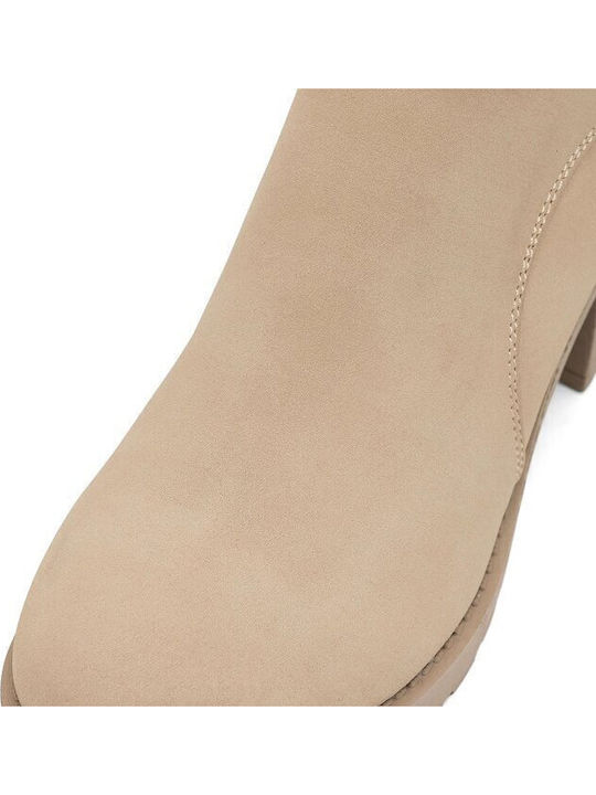 Women's Chelsea Boots Beige