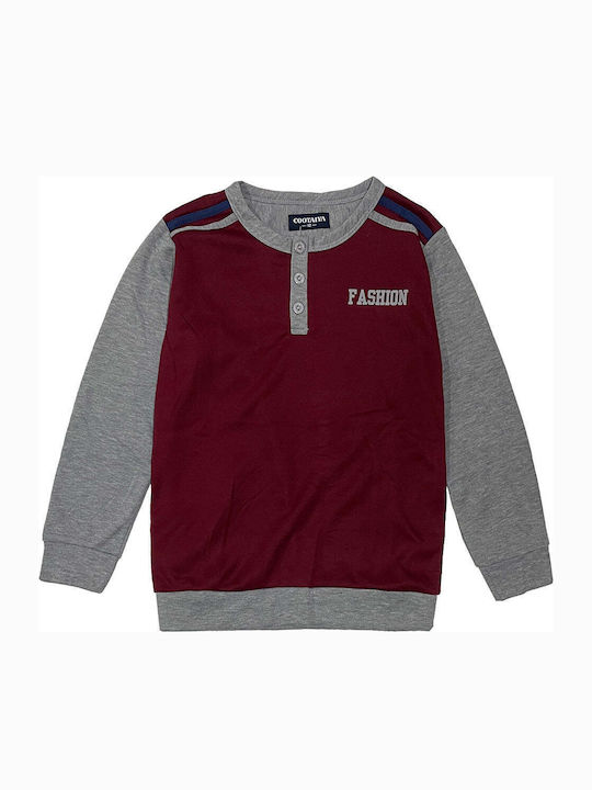 Ustyle Детска пижама Зимна burgundy