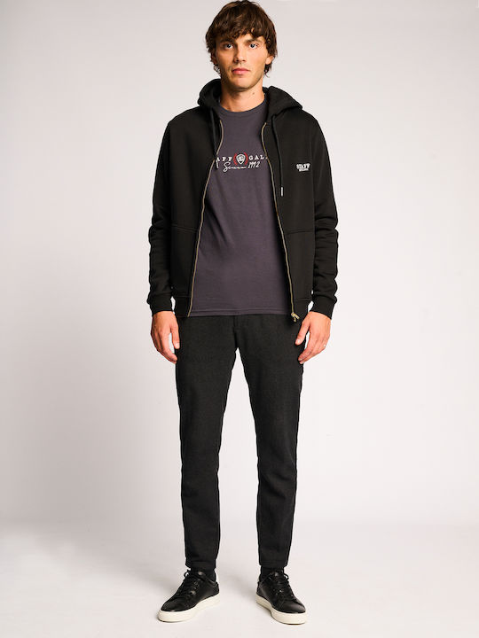 Sweatshirt with Hood Black