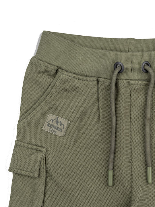 Losan Kids Cargo Trousers DARK GREEN.