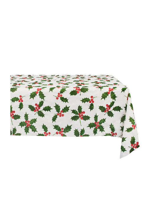 Talking Tables Christmas Tablecloth Red L270xW137cm.