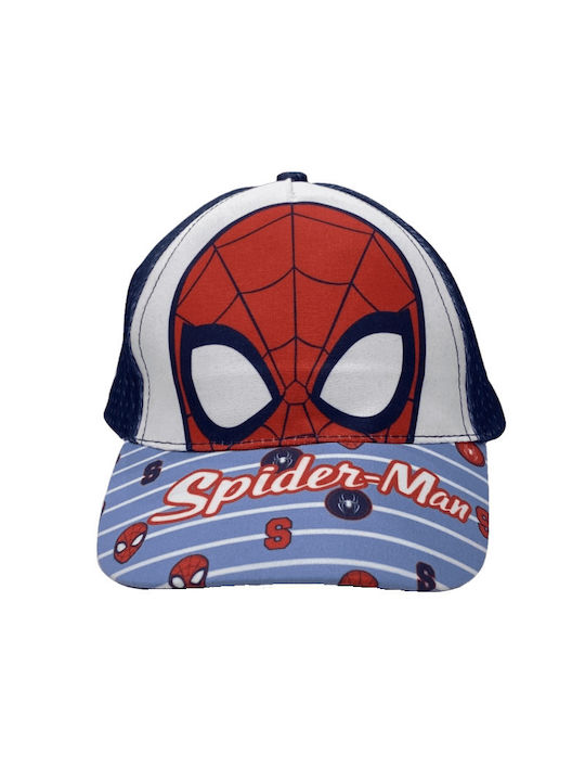 Marvel Comics Kids' Hat Jockey Fabric Blue