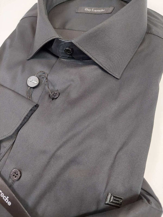 Langärmlig Hemd Black