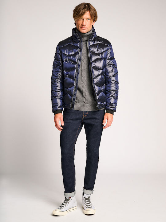 Sam Winter Jacke Puffer Blue navy