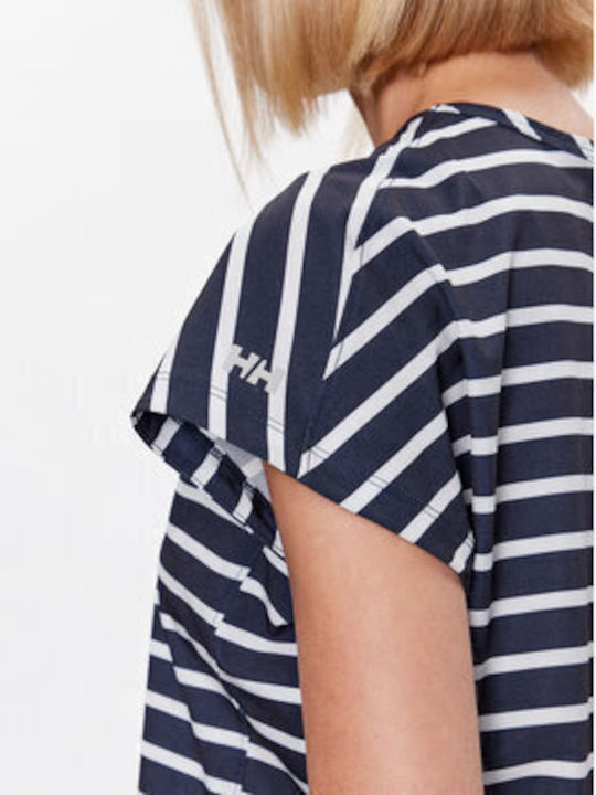 Women's Short Sleeve Top Dark Blue