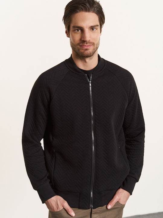 Edward Jeans Men's Cardigan Black