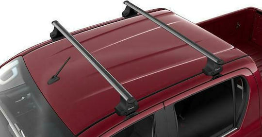 Toyota 2015-2022 (with Roof Rack Legs and Lock) Silver
