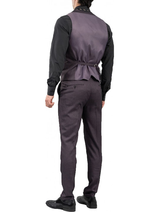 Iarna Costum Bărbați Purple
