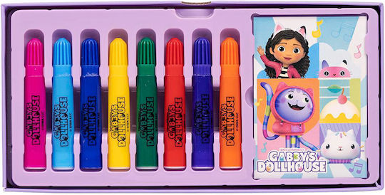 Cerda Gabbys Dolls House Colouring Set 27x13.5cm 42 Pieces