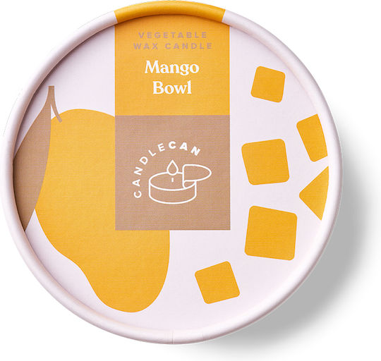 Candlehand Aromatic Candle in Metal Box with Mango Perfume 300g