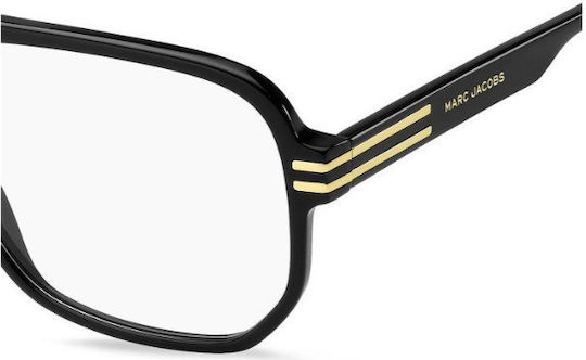 Marc Jacobs Rame Ochelari Pentru Bărbați Acetat Negru MARC 718 807