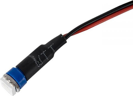 GloboStar LED 12V 0.15W Μπλε Υψηλής Ισχύος SMD LED - Φ0.7 x Υ2.3cm - Μπλε - Dimmable 1τμχ 81487