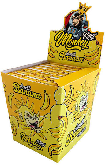 Monkey King Cigarette Rolling Papers King Size Slim with Cone Tips 32 sheets 1pcs