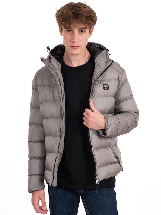 Winter Jacket Puffer Gray