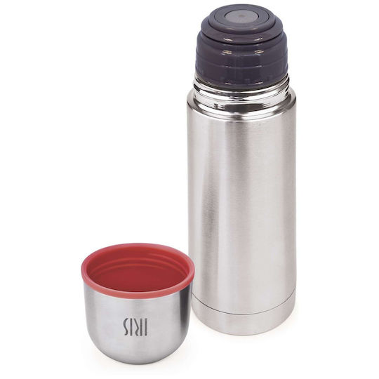 Iris Barcelona Termo Μπουκάλι Θερμός Ανοξείδωτο 350ml Ασημί