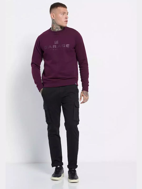 Garage Fifty5 Herren Sweatshirt Burgundy.