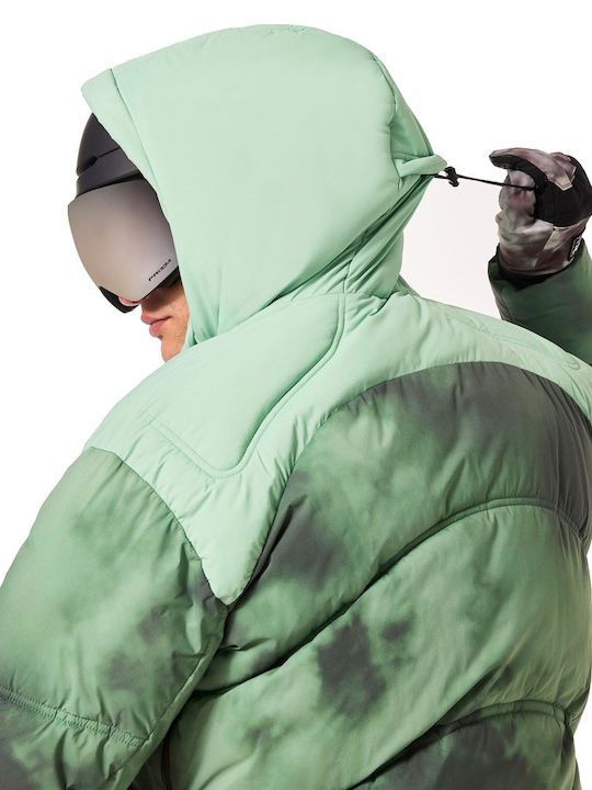 Oakley Rykkinn Insulated 10k FOA404729-9WY Мъжко Яке за Ски и Сноуборд Зелен