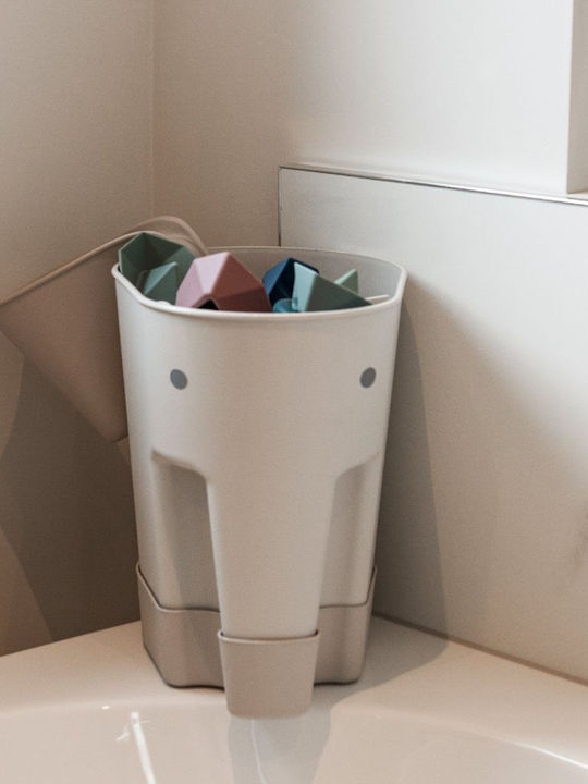 Shnuggle Children's Storage Basket Made of Plastic Grey 25.5x26.5cm