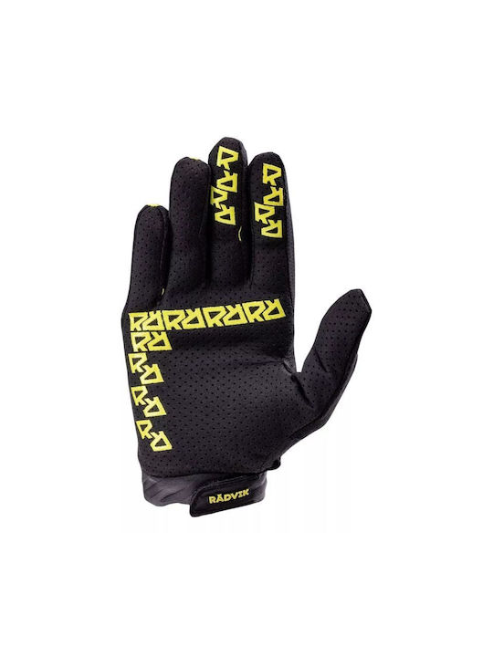 Radvik Full Finger Cycling Gloves Adults Black