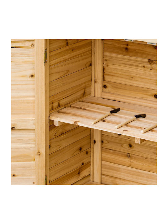Zweiflügeliger Schrank Hölzernes mit 1 Regal 83x40x92cm