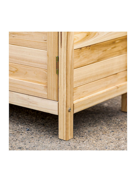 Zweiflügeliger Schrank Hölzernes mit 1 Regal 83x40x92cm