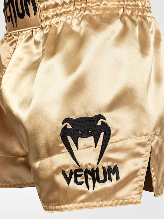 Venum Men's Kick/Thai Boxing Shorts Gold