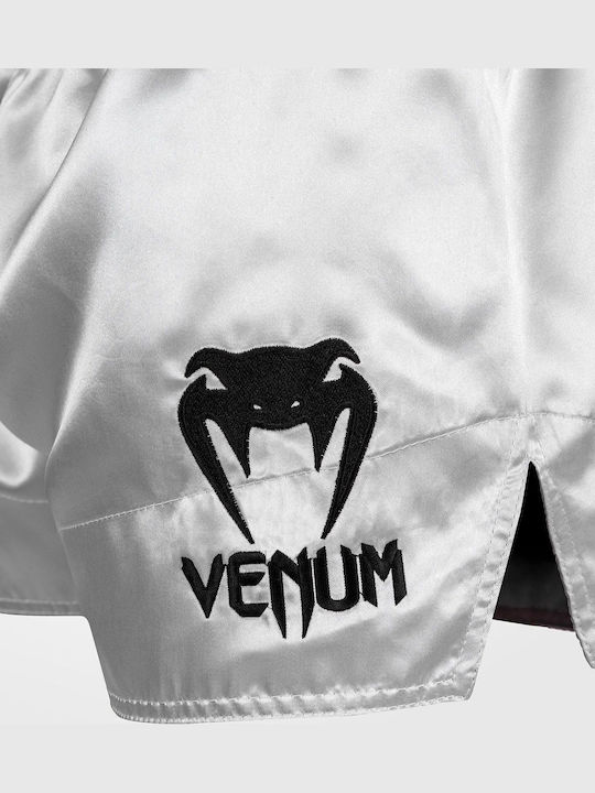Venum Men's Kick/Thai Boxing Shorts Silver