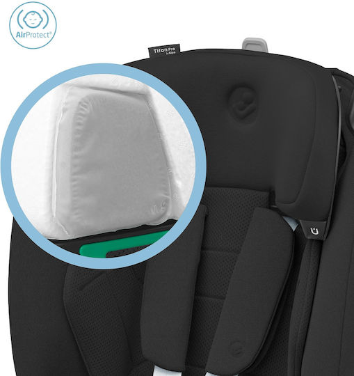 Maxi-Cosi Titan Pro Scaun Auto pentru Copii i-Size cu Isofix Negru autentic 9-36 kg
