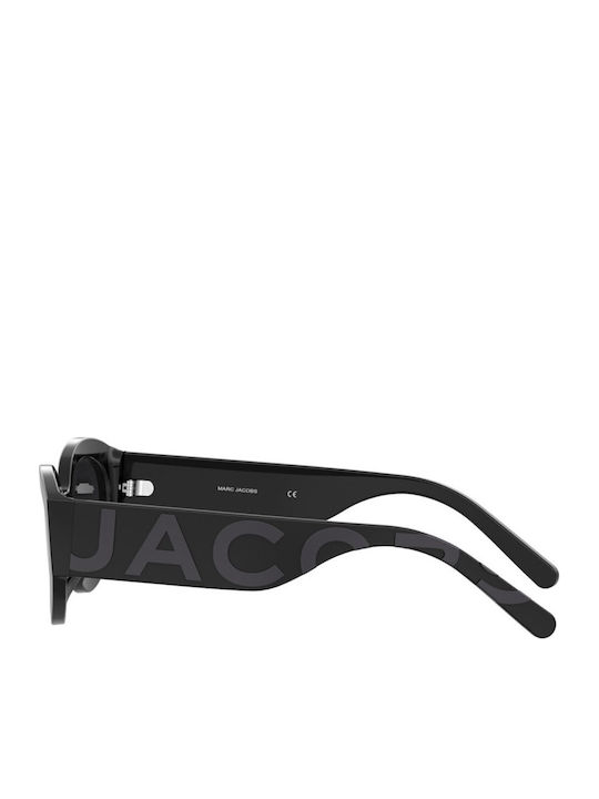 Marc Jacobs Damen Sonnenbrille mit Schwarz Kunststoff Gestell und Schwarz Verlaufsfarbe Linse MARC 694/G/S 08A