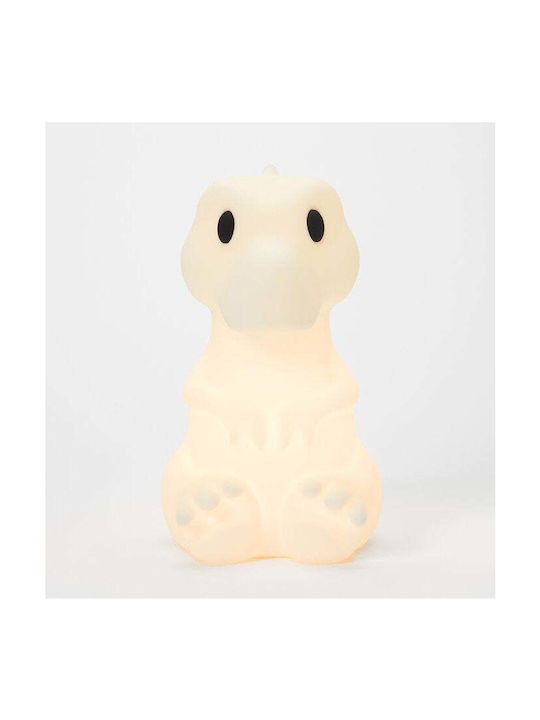 Mr Maria Nursery Night Light LED Dinosaur Rena Usb White Warm