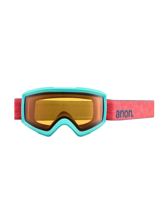 Burton M Anon Hg Helix 2.0 Μάσκα Σκι & Snowboard Ενηλίκων Πολύχρωμη με Φακό Φιμέ σε Πολύχρωμο Χρώμα
