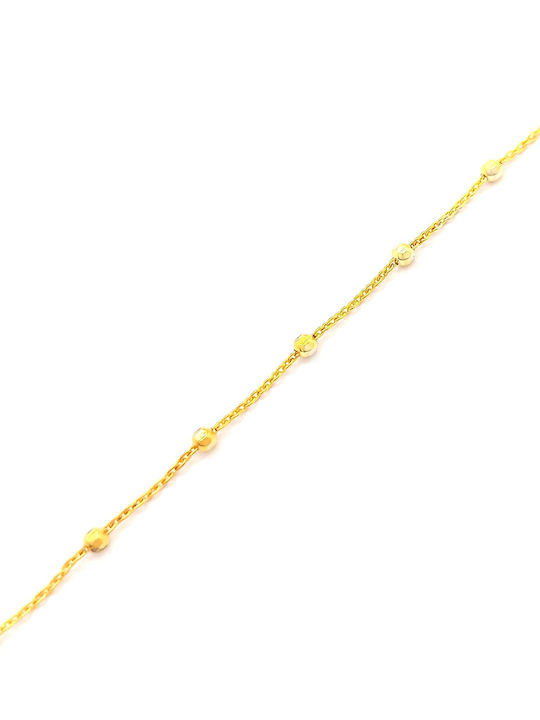 PS Silver Bracelet Chain made of Silver Gold Plated