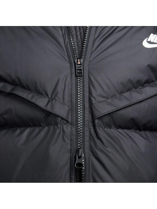 Storm-fit Windrunner Primaloft Winter Jacke Puffer Schwarz