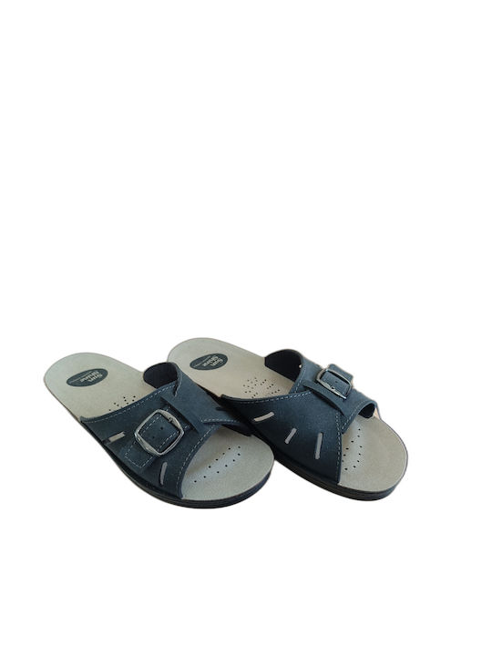 Sunshine Women's Flat Sandals Anatomic in Black Color