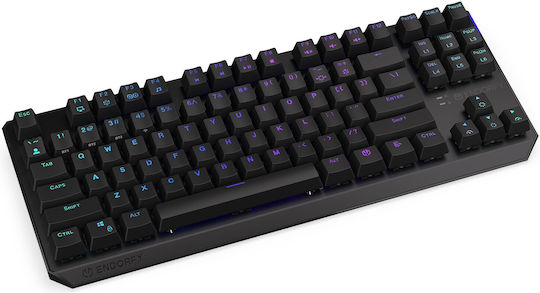Endorfy Thock Ασύρματο Gaming Μηχανικό Πληκτρολόγιο Tenkeyless με Kailh Box Black διακόπτες και RGB φωτισμό (Αγγλικό US)