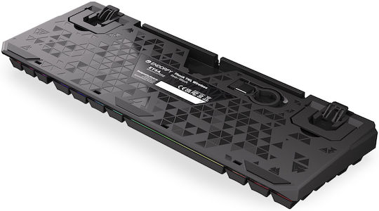 Endorfy Thock Ασύρματο Gaming Μηχανικό Πληκτρολόγιο Tenkeyless με Kailh Box Black διακόπτες και RGB φωτισμό (Αγγλικό US)