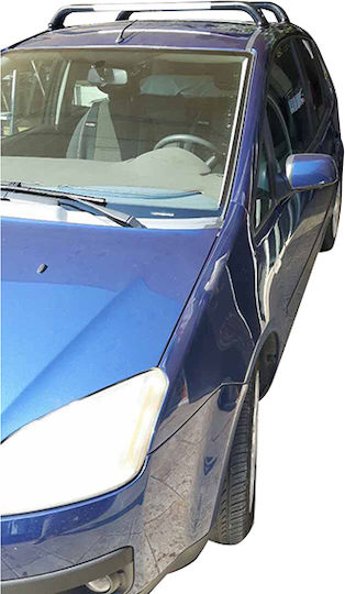 Hermes für Ford Fokus C-Max (mit Dachträgerfüßen) Schwarze